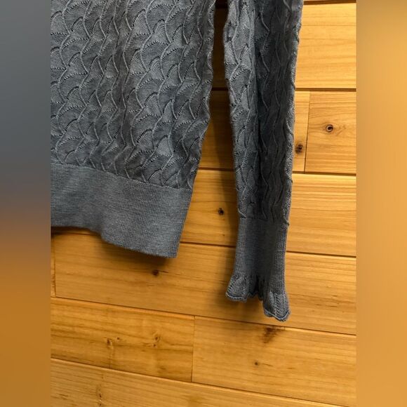 Sundance Size Medium Frances Ruffle Turtleneck Sweater - Picture 2 of 9